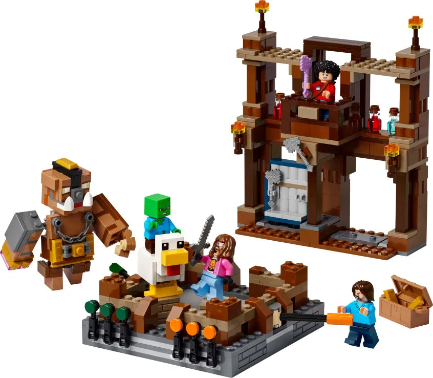 LEGO Minecraft Woodland Mansion Fighting Ring (21272) - Fun Planet