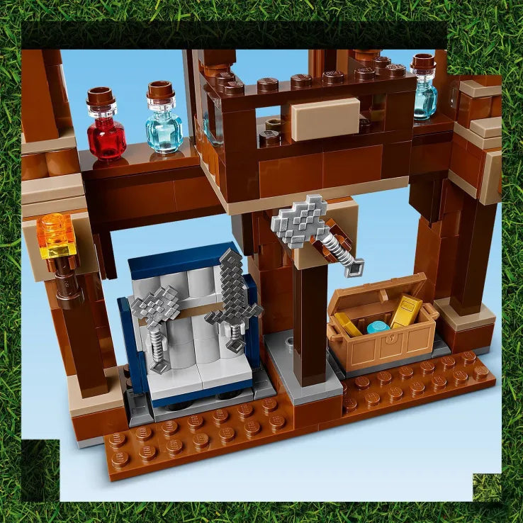 LEGO Minecraft Woodland Mansion Fighting Ring (21272) - Fun Planet