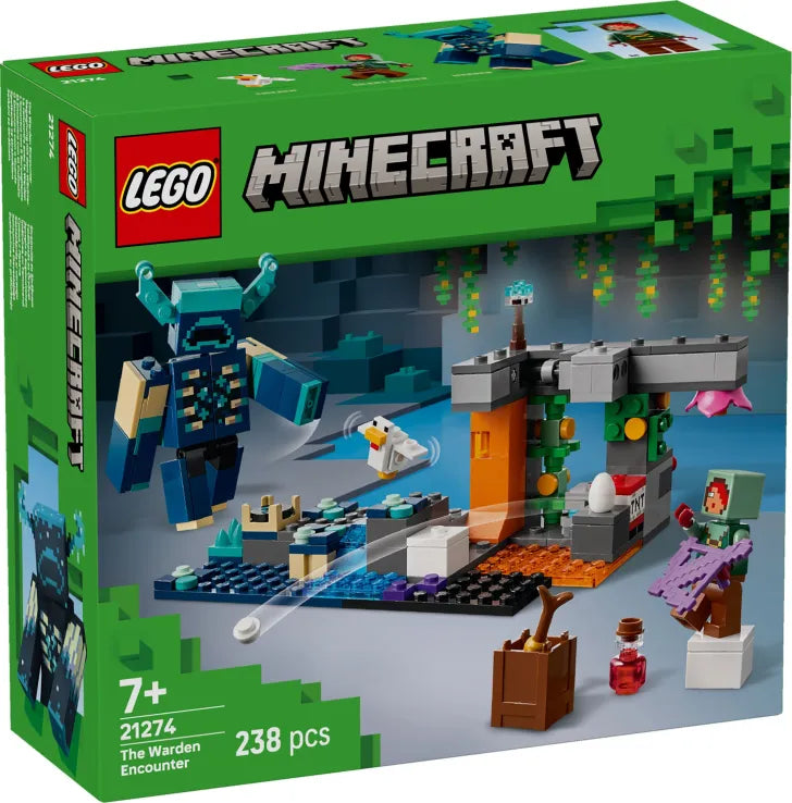 LEGO Minecraft The Warden Encounter (21274) - Fun Planet