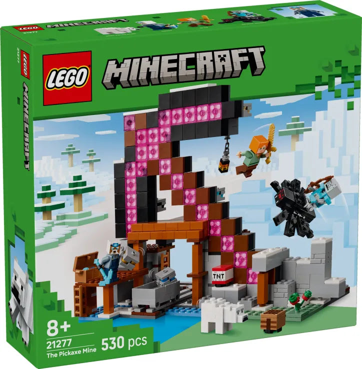 LEGO Minecraft The Pickaxe Mine (21277) - Fun Planet