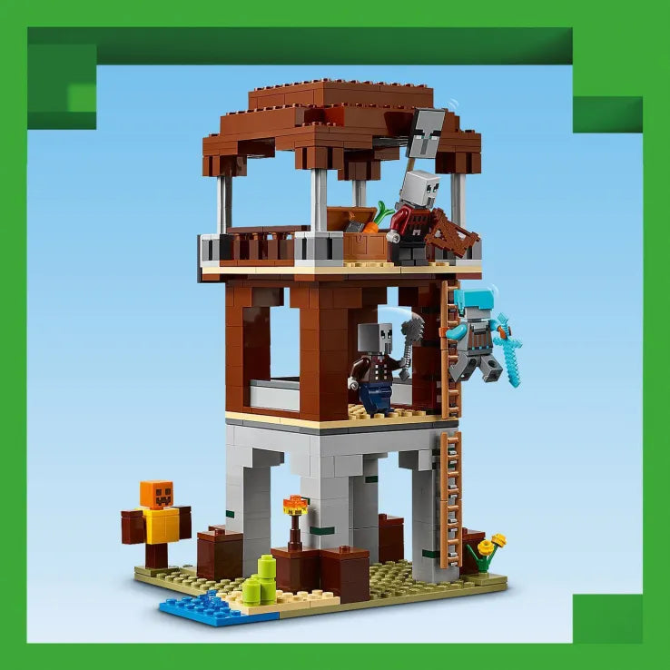 LEGO Minecraft The Pillager Outpost & Ravager (21278) - Fun Planet