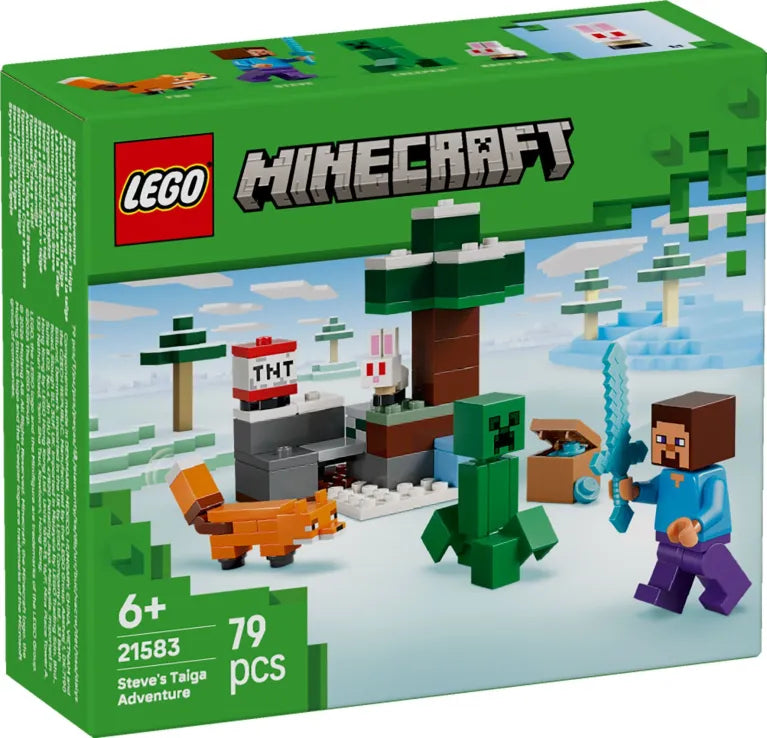LEGO Minecraft Steve's Taiga Adventure (21583)