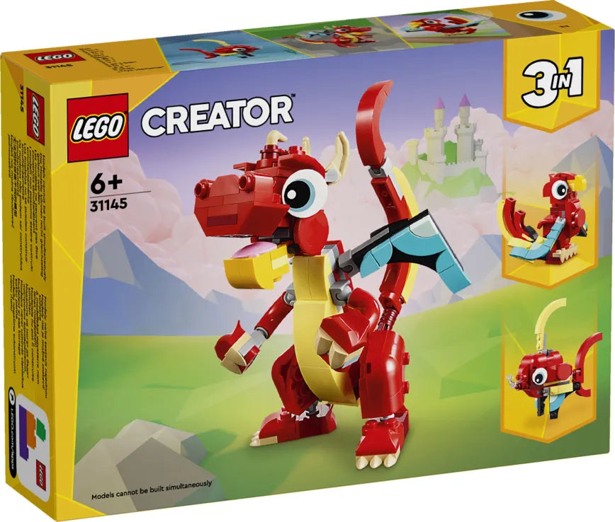 LEGO Creator 3in1 Red Dragon (31145) - Fun Planet