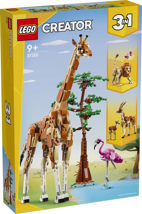 LEGO Creator 3in1 Wild Safari Animals (31150) - Fun Planet