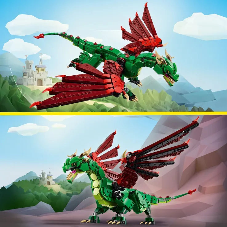 LEGO Creator 3in1 Medieval Dragon (31161) - Fun Planet