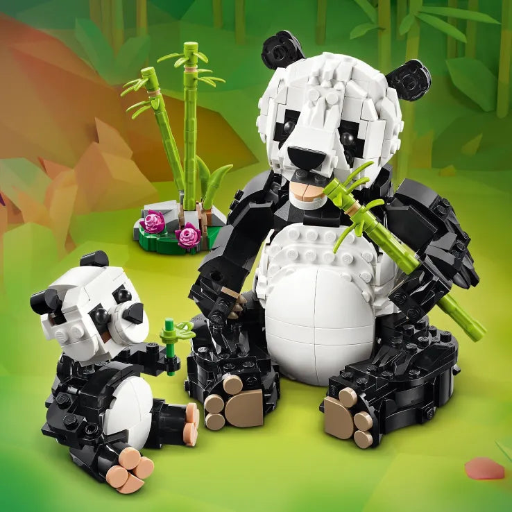 LEGO Creator 3in1 Wild Animals: Panda Family (31165) - Fun Planet