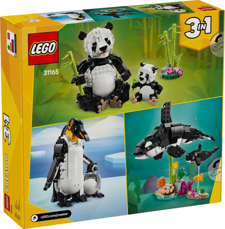 LEGO Creator 3in1 Wild Animals: Panda Family (31165) - Fun Planet