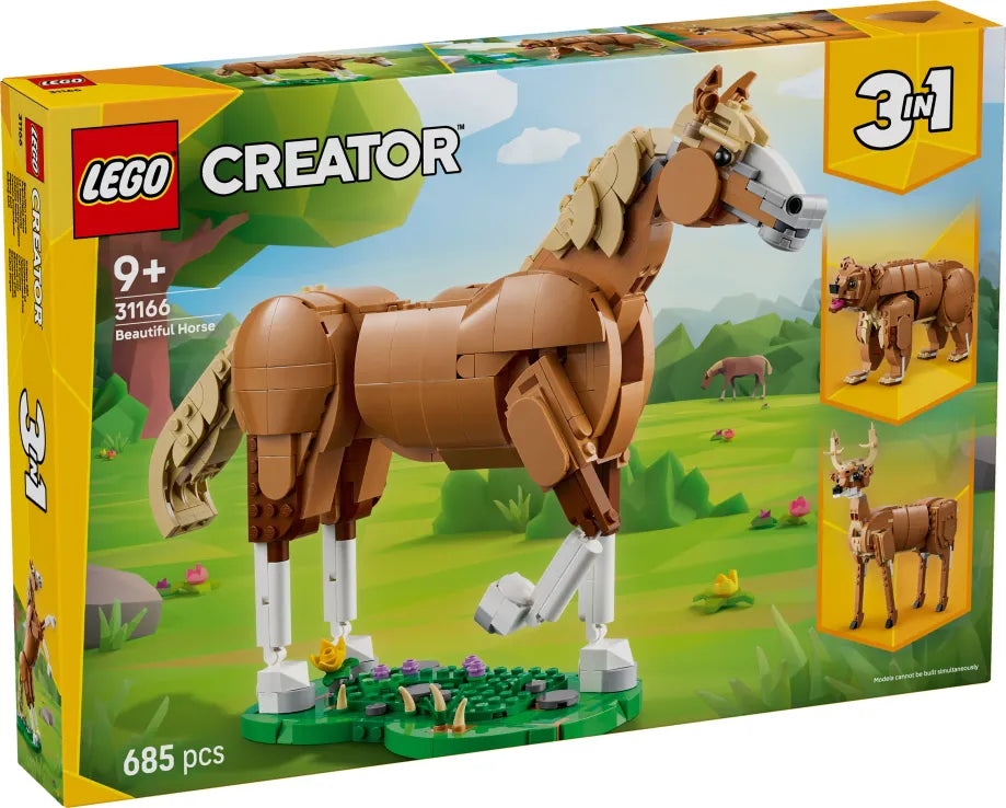 LEGO Creator 3in1 Beautiful Horse (31166)