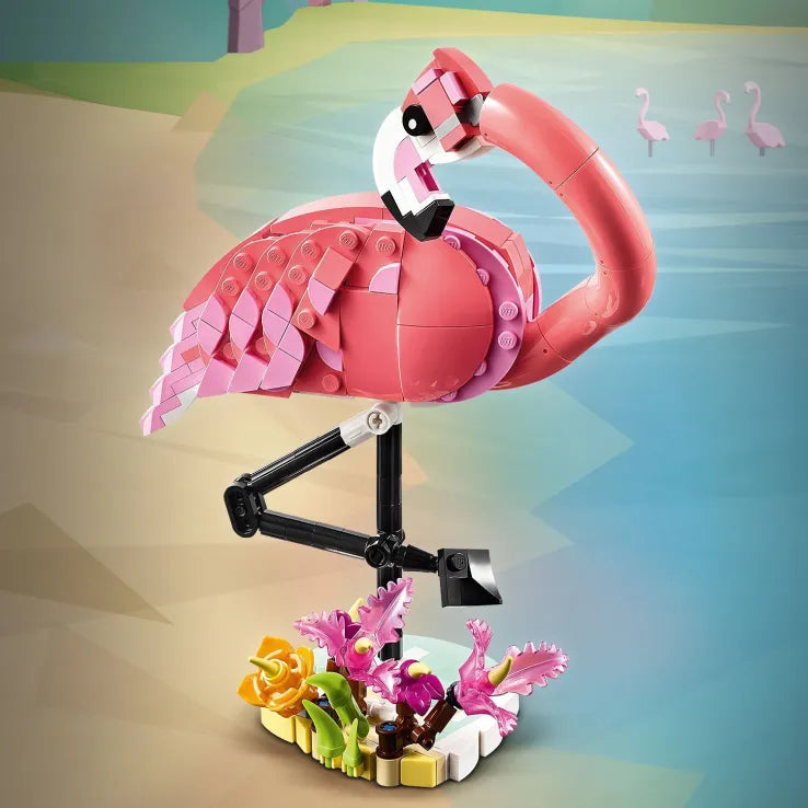 LEGO Creator 3in1 Wild Animals: Pink Flamingo (31170) - Fun Planet