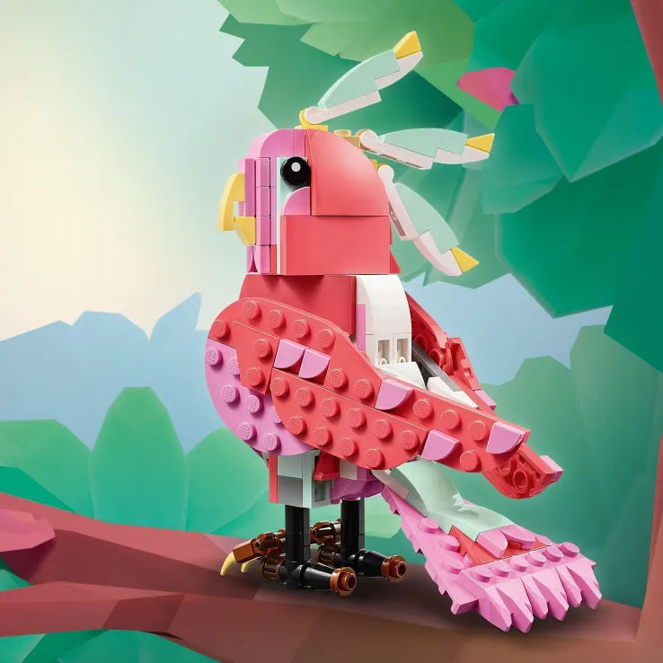 LEGO Creator 3in1 Wild Animals: Pink Flamingo (31170) - Fun Planet