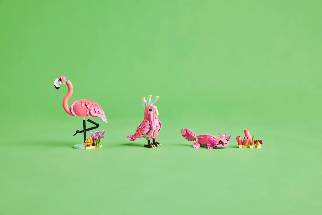 LEGO Creator 3in1 Wild Animals: Pink Flamingo (31170) - Fun Planet