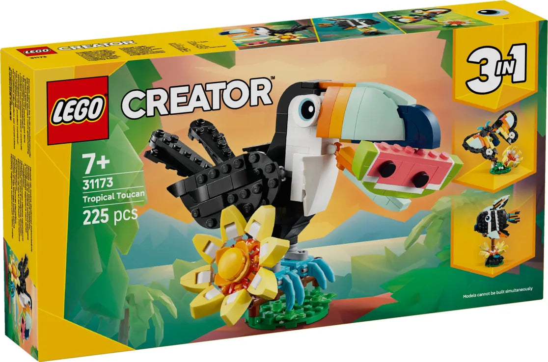 LEGO Creator 3in1 Wild Animals Tropical Toucan (31173)