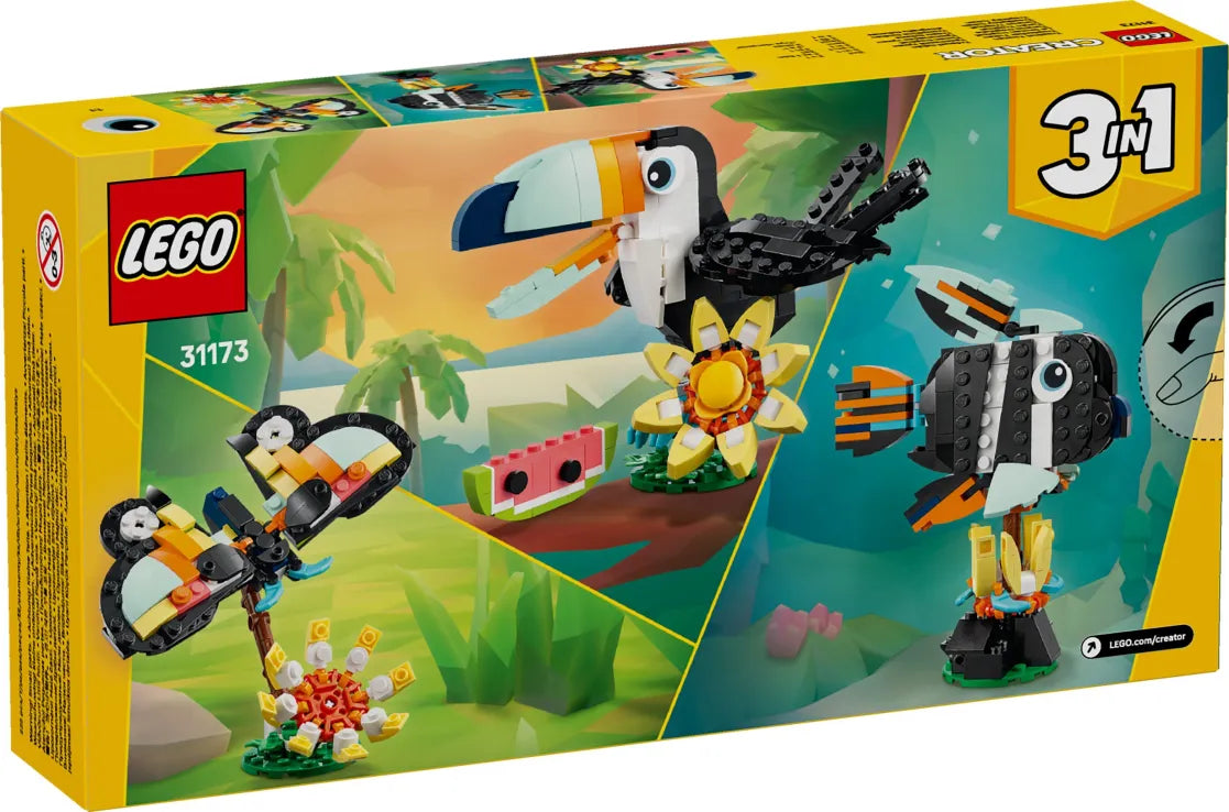 LEGO Creator 3in1 Wild Animals Tropical Toucan (31173)