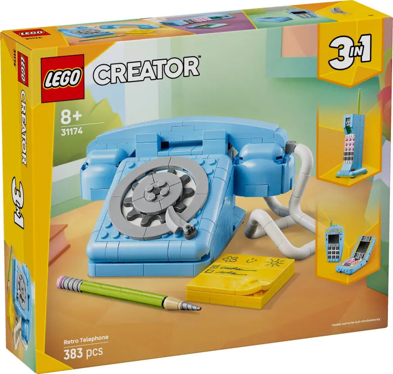 LEGO Creator 3in1 Retro Telephone (31174)