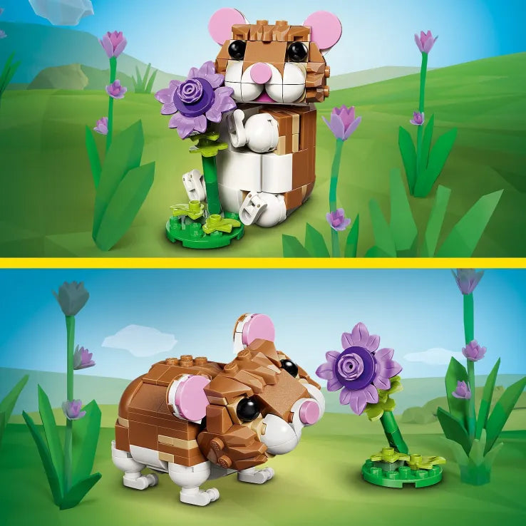 LEGO Creator 3in1 Cute Hamster With A Flower (31376) - Fun Planet