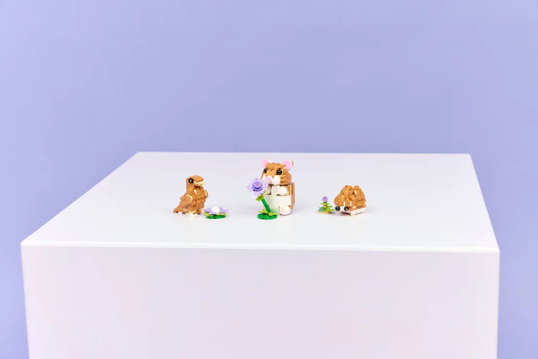 LEGO Creator 3in1 Cute Hamster With A Flower (31376) - Fun Planet