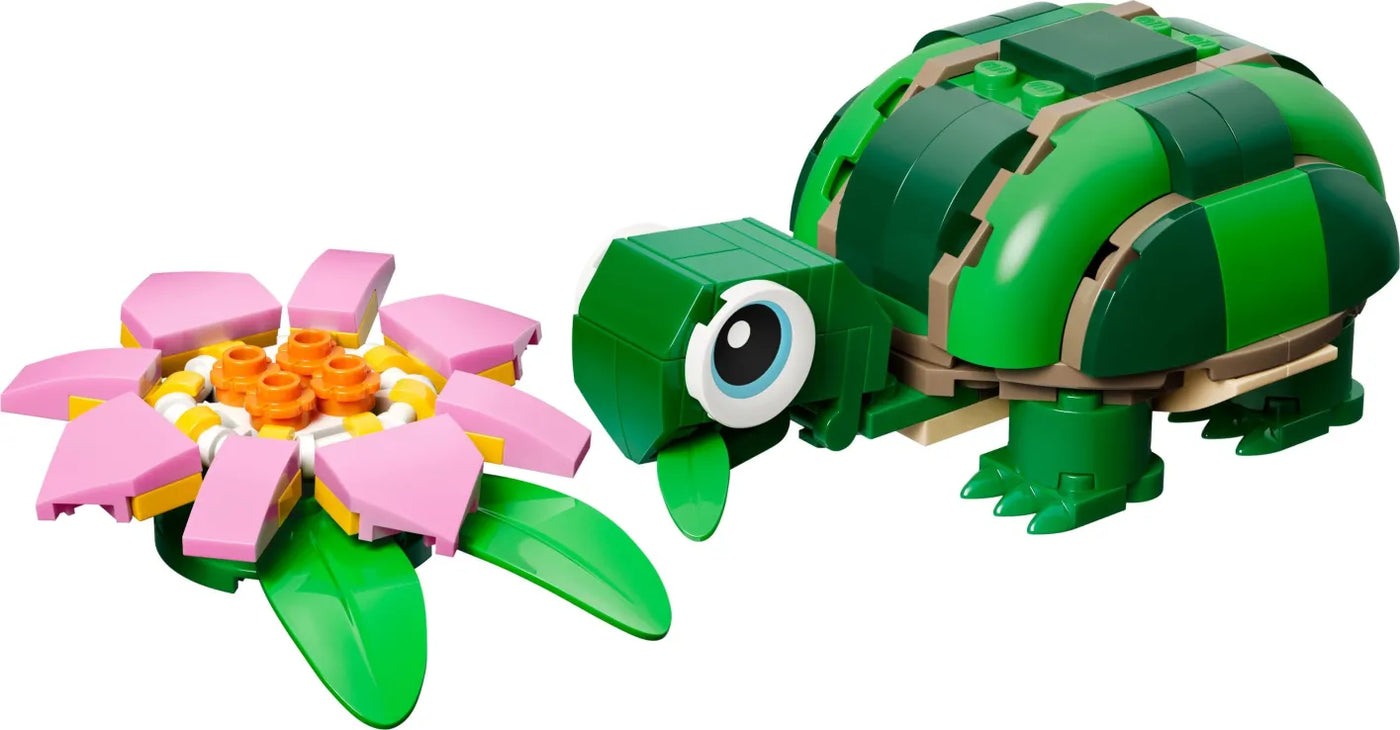 LEGO Creator 3in1 Turtle With A Water Lily Flower (31377)
