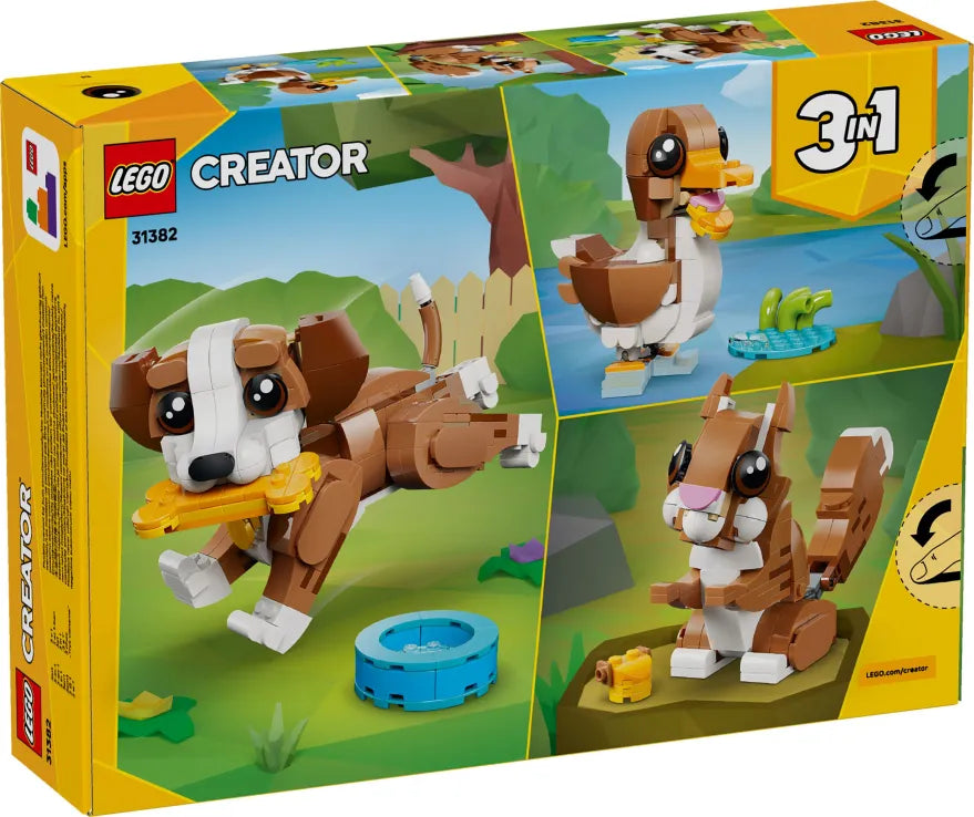LEGO Creator 3in1 Cute Animals Playful Puppy Dog (31382)