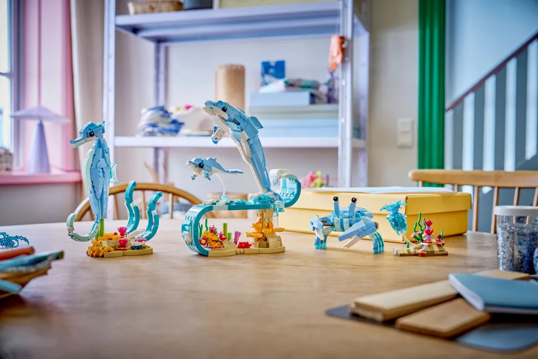 LEGO Creator 3in1 Sea Animals: Beautiful Dolphins (31385)