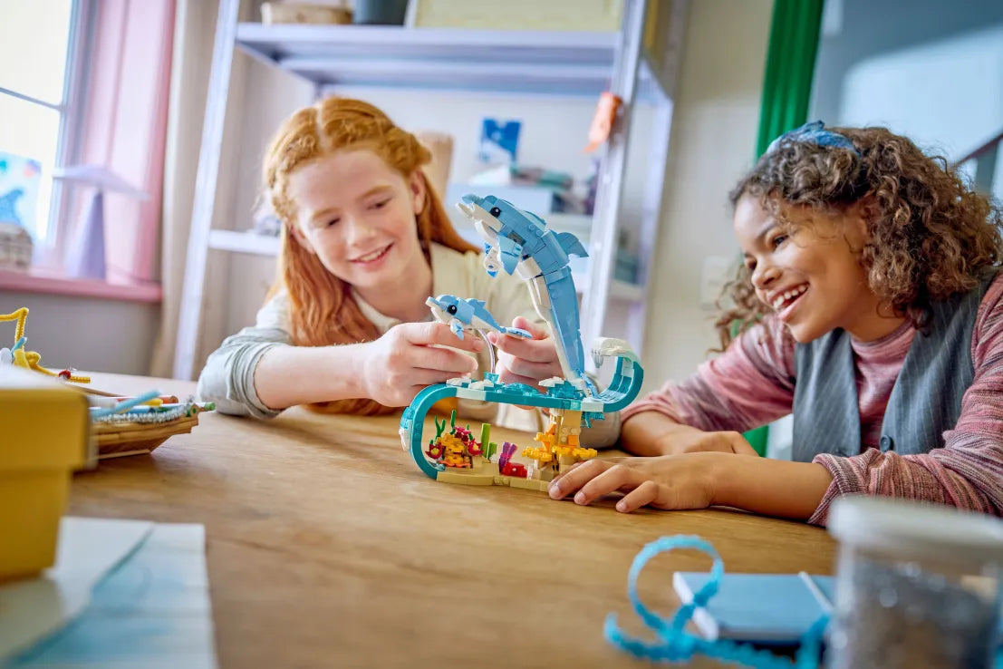 LEGO Creator 3in1 Sea Animals: Beautiful Dolphins (31385)