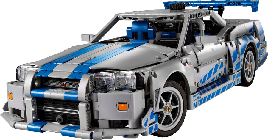 LEGO Technic 2 Fast 2 Furious Nissan Skyline GT-R R34 (42210) - Fun Planet