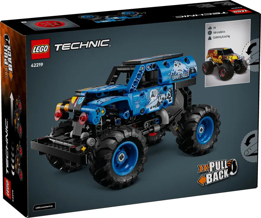 LEGO Technic Monster Jam Grave Digger Fire And Ice (42219)
