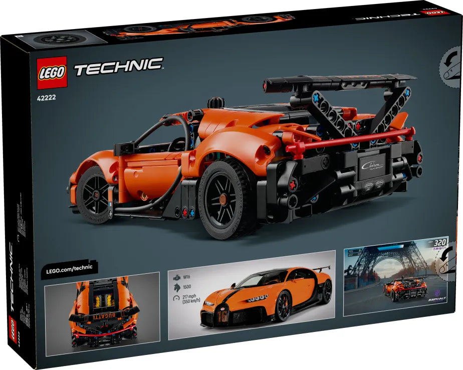 LEGO Technic Bugatti Chiron Pur Sport Hypercar (42222) - Fun Planet