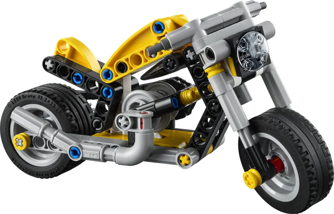 LEGO Technic Yellow Motorcycle (42225) - Fun Planet