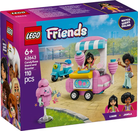 LEGO Friends Cotton Candy Stand And Scooter (42643)