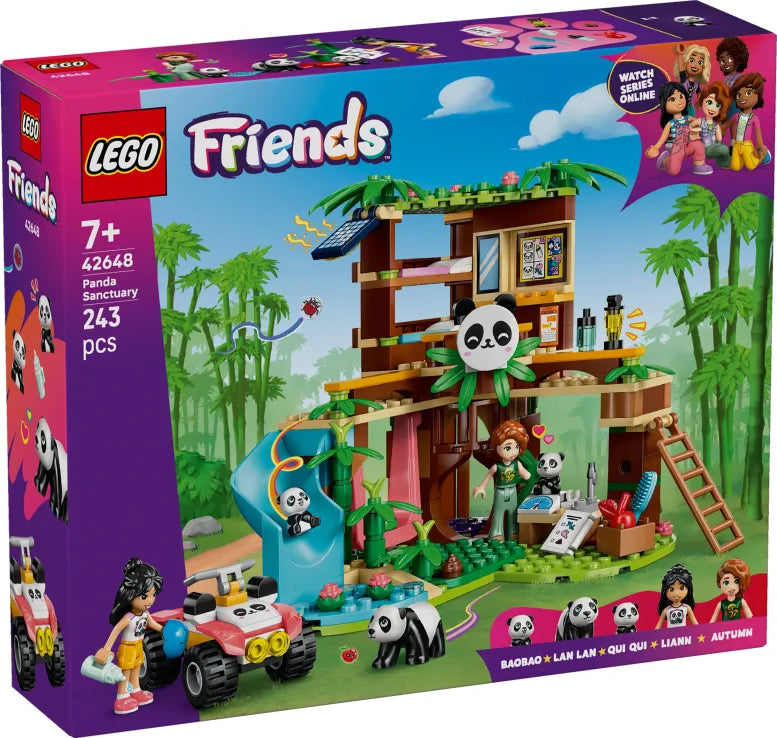 LEGO Friends Panda Sanctuary Animal Care (42648) - Fun Planet