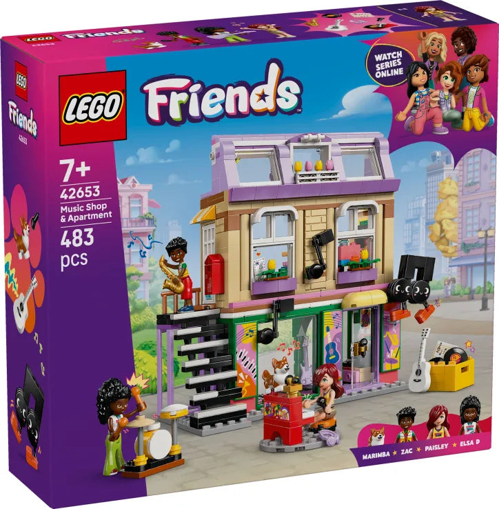 LEGO Friends Music Store & Apartment (42653)