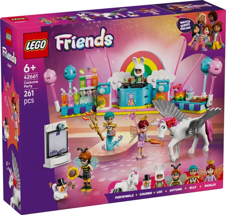 LEGO Friends Costume Party With Unicorn & Fairy (42661)
