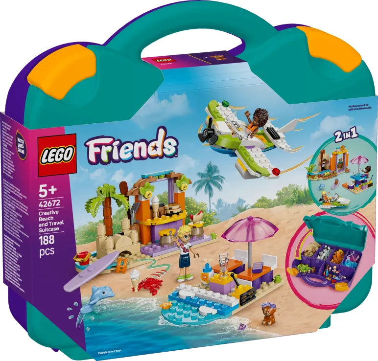 LEGO Friends Creative Beach & Travel Suitcase (42672) - Fun Planet