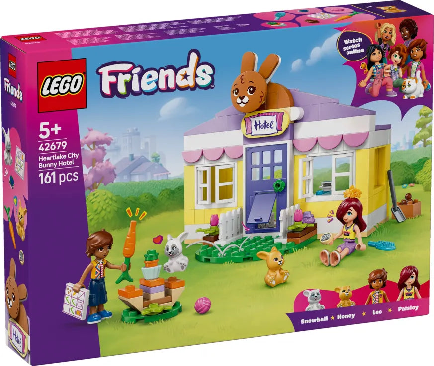 LEGO Friends Heartlake City Bunny Hotel (42679) - Fun Planet