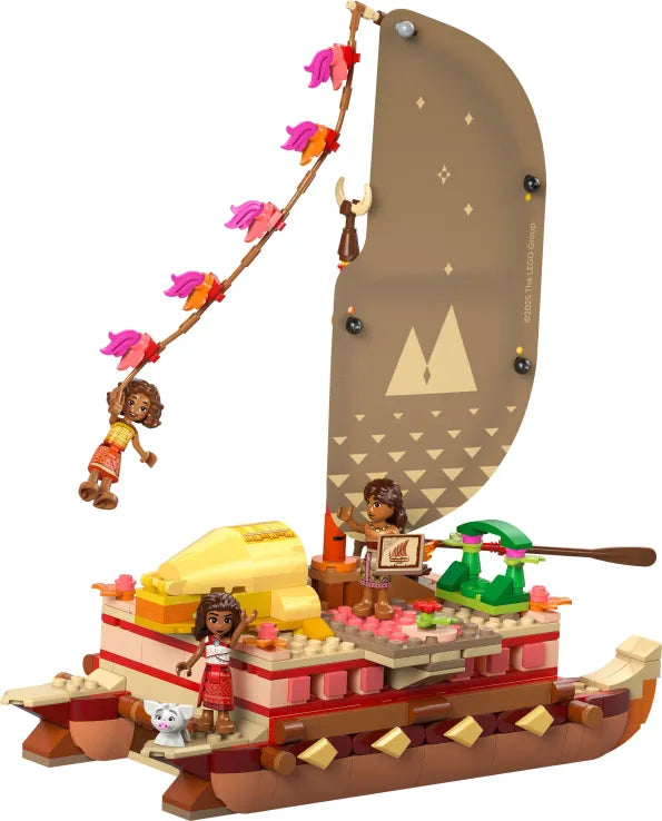 LEGO Disney Princess Moana's Adventure Canoe (43270) - Fun Planet