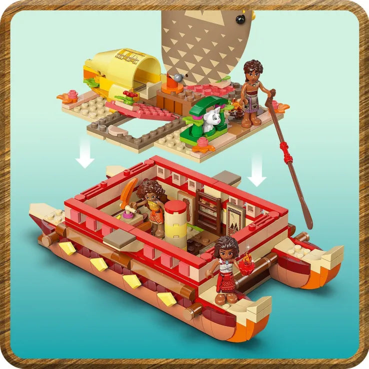 LEGO Disney Princess Moana's Adventure Canoe (43270) - Fun Planet
