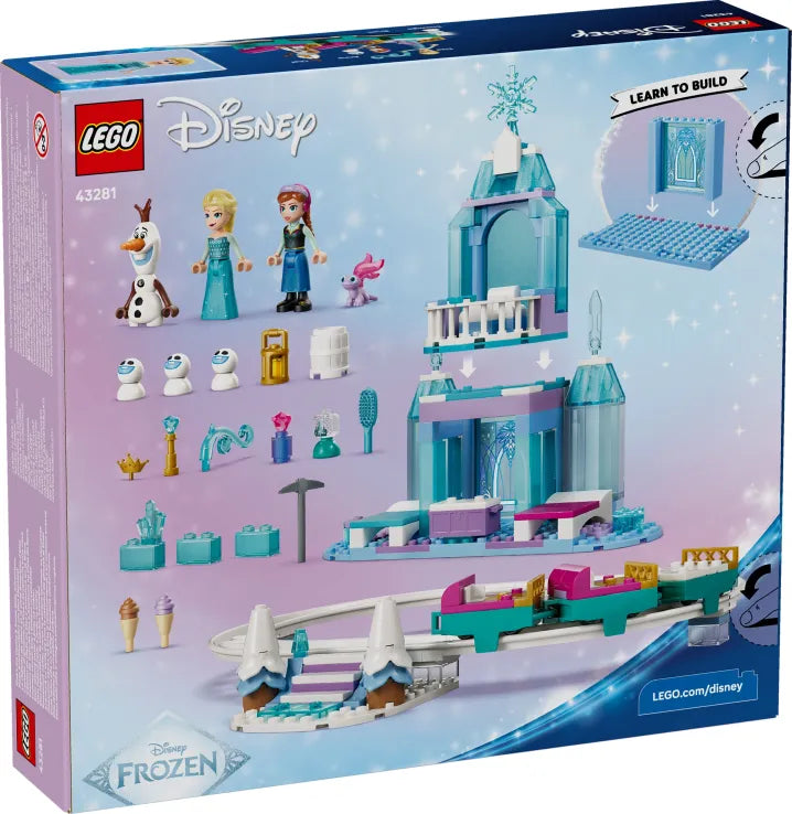 LEGO Disney Princess Elsa's Ice Castle & Snow Ride Adventure (43281)