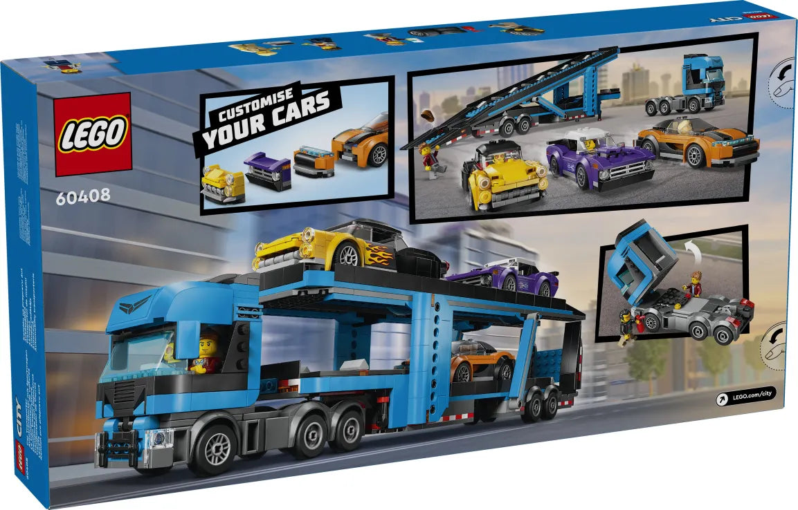 LEGO City Car Transporter Truck With Sports Cars (60408) Fun Planet