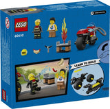 LEGO City Fire Rescue Motorcycle (60410) - Fun Planet