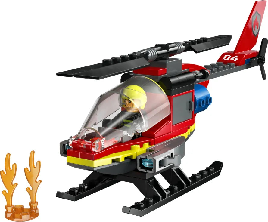 LEGO City Fire Rescue Helicopter (60411) - Fun Planet