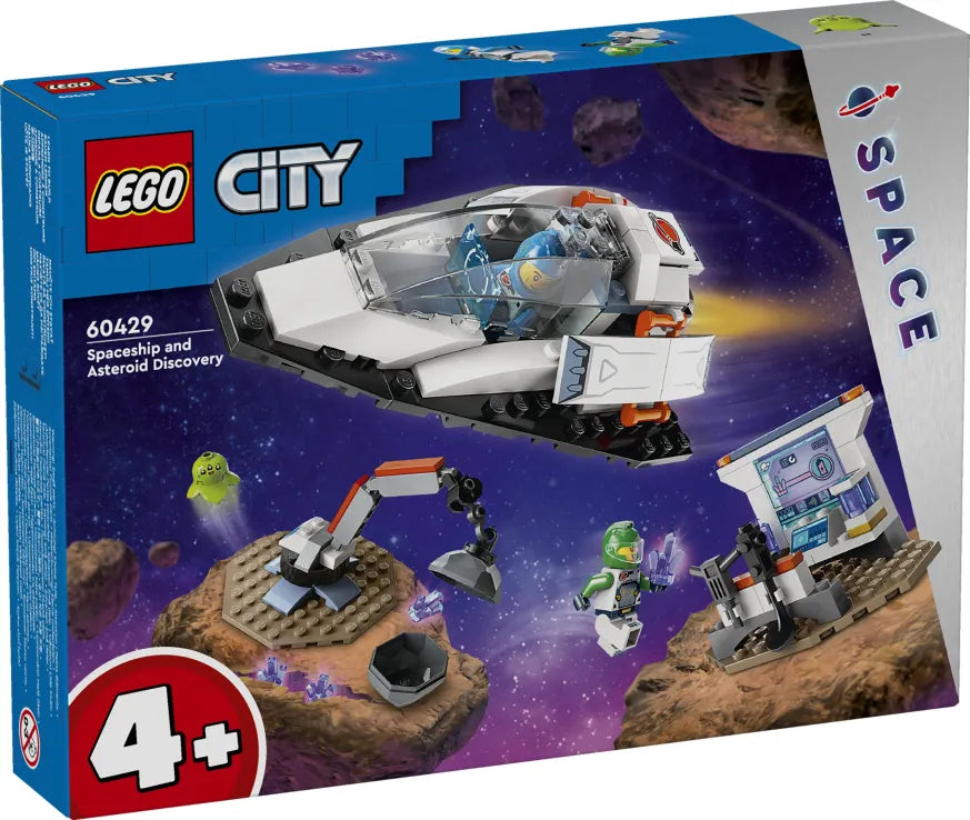LEGO City Spaceship and Asteroid Discovery (60429) - Fun Planet