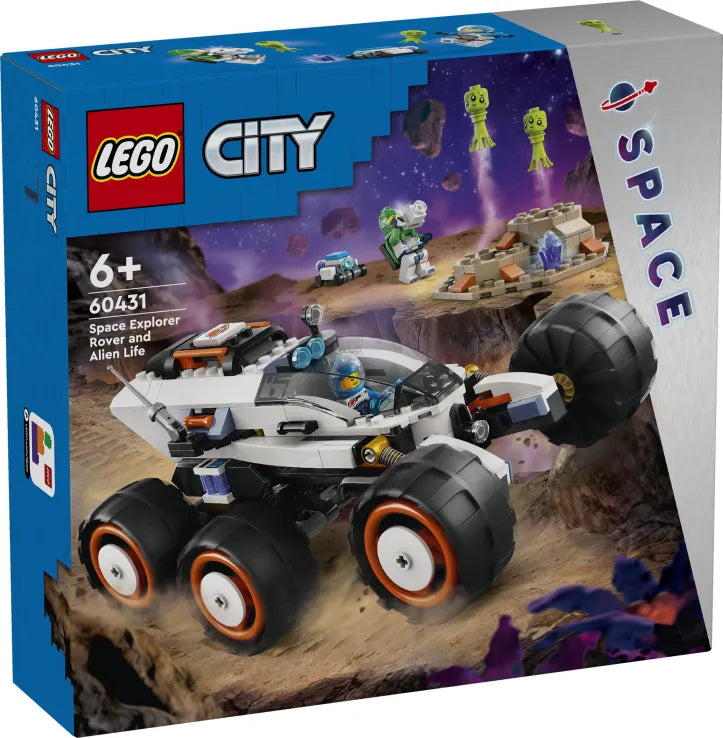 LEGO City Space Explorer Rover & Alien Life (60431) - Fun Planet
