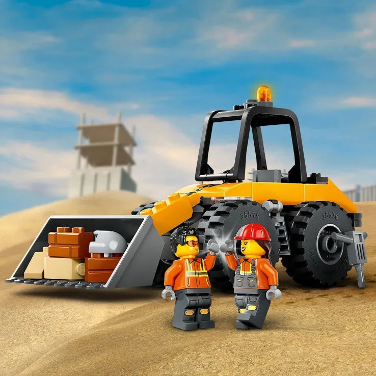 LEGO City Yellow Construction Wheel Loader (60450) - Fun Planet