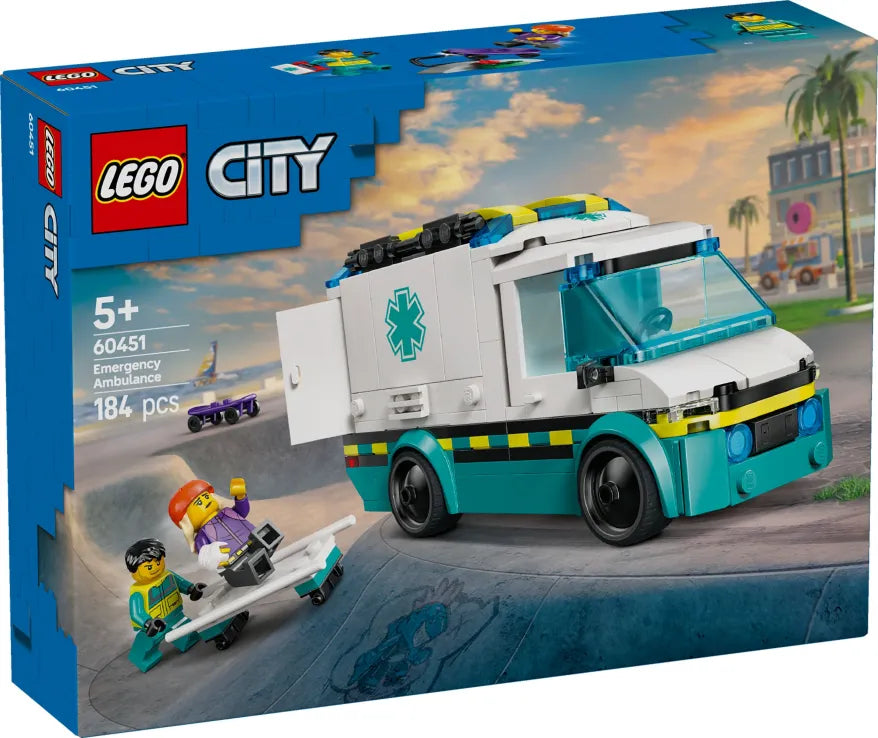 LEGO City Emergency Ambulance (60451) - Fun Planet
