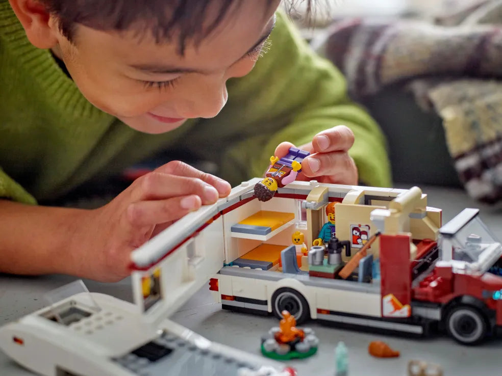 LEGO City Holiday Adventure Camper Van (60454) - Fun Planet