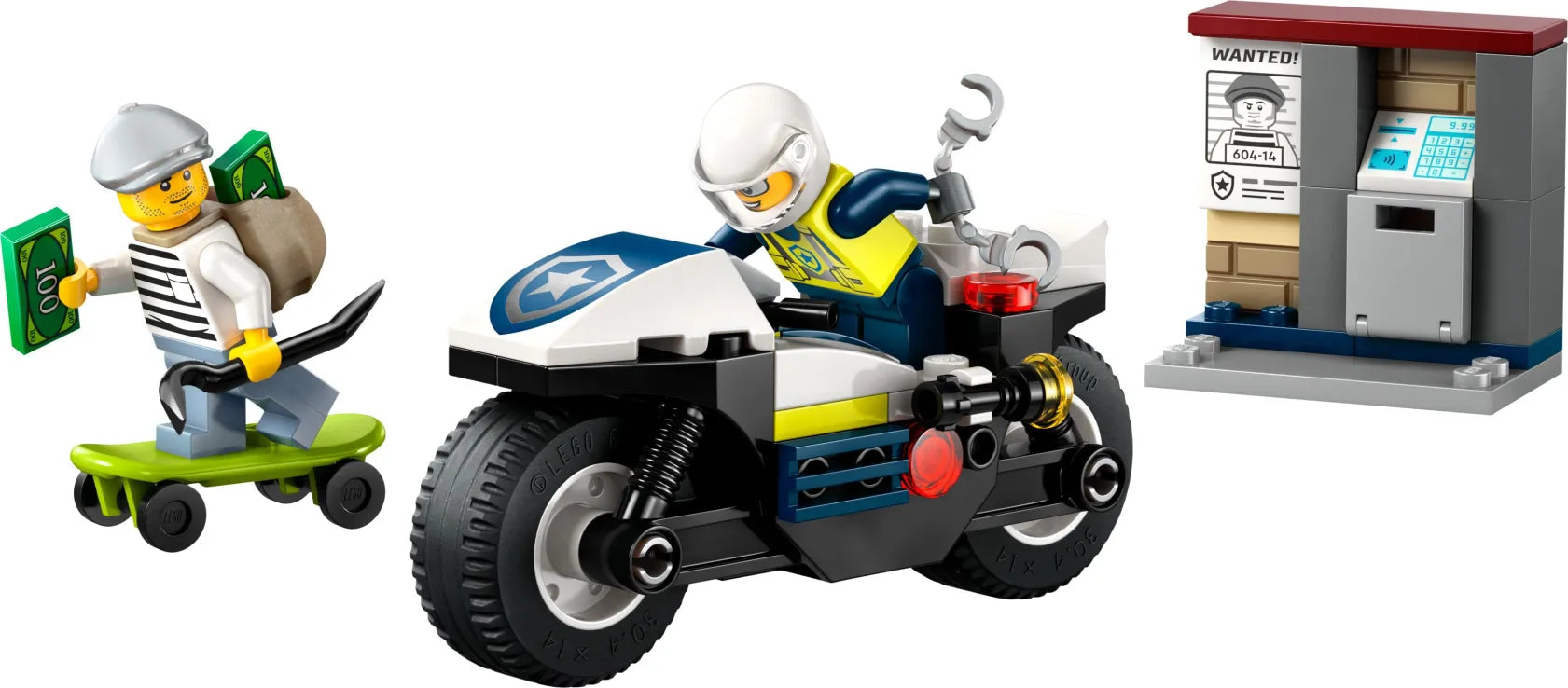 LEGO City Police Motorcycle Chase (60455) - Fun Planet
