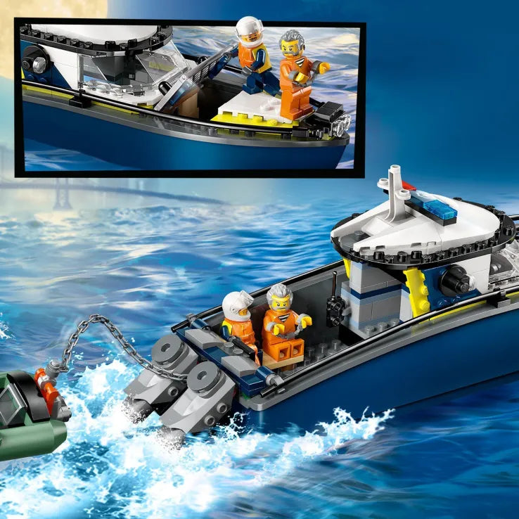 LEGO City Police Boat Chase (60456) - Fun Planet