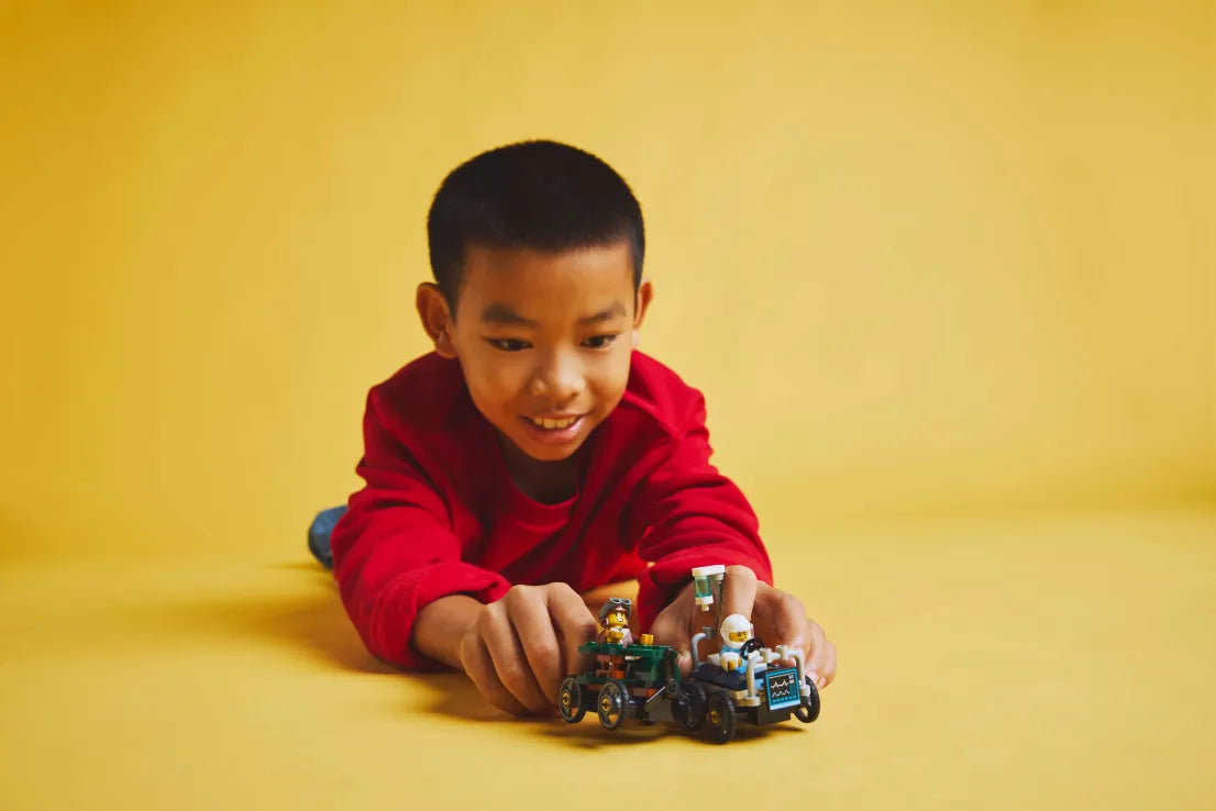 LEGO City Airplane vs. Hospital Bed Race Car Pack (60459) - Fun Planet