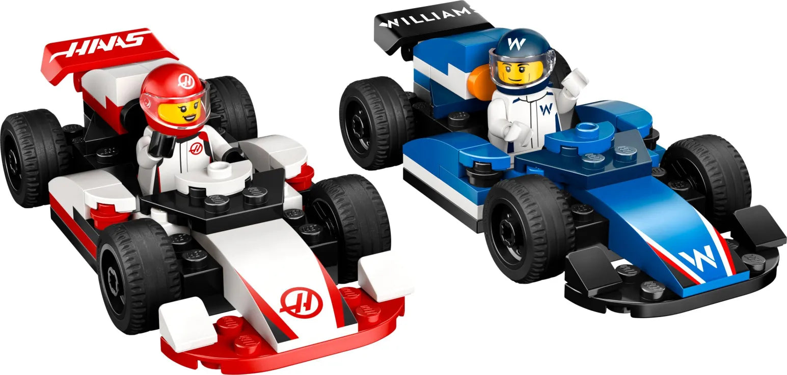 LEGO City F1® Williams Racing & HAAS F1® Race Cars (60464) - Fun Planet