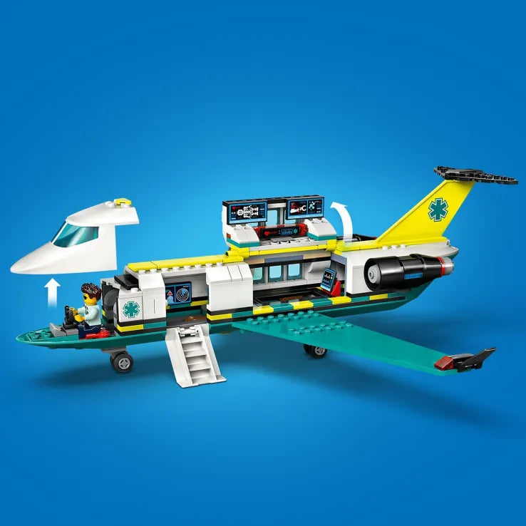 LEGO City Emergency Air Ambulane Airplane (60465) - Fun Planet